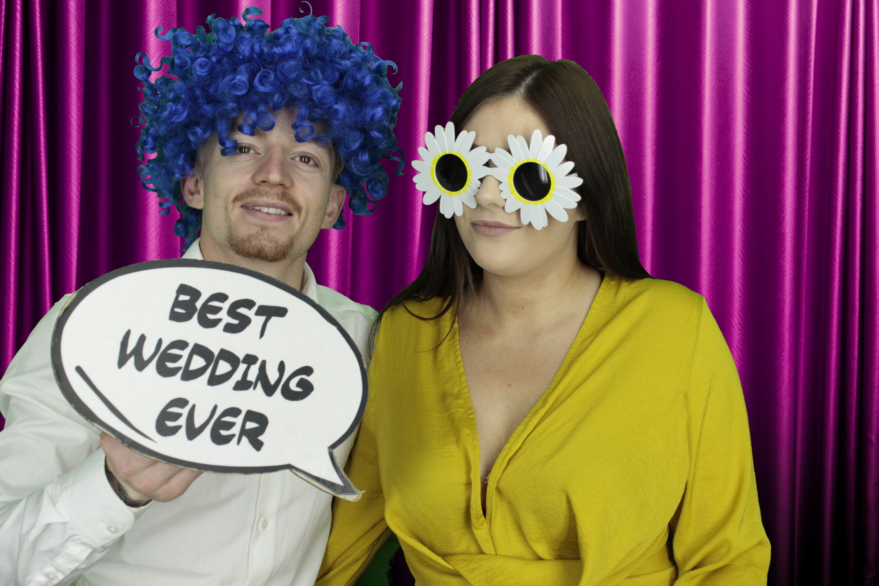 Hazel & Luke's Wedding | View more photos from the event at gallery.myphotoboothexperience.co.uk/u/MyPhotoBoothExperienceLtd/Hazel-Lukes-Wedding